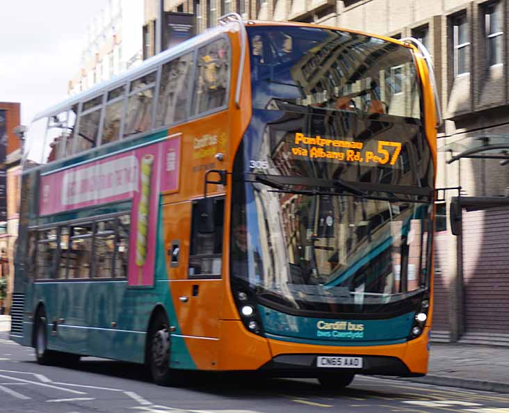 Cardiff Bus ADL Enviro400MMC 305